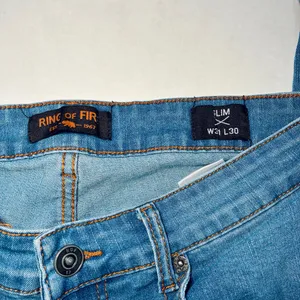 Ring of Fire Men’s Slim Blue Denim Jeans | Size 31x30 | Casual thumbnail 3