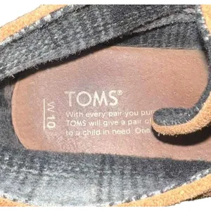 TOMS Desert Wedge Lace-Up‎ Ankle Booties Womens Size 10 Brown Hidden Wedge thumbnail 9