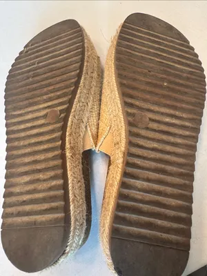 Dolce Vita Natural Raffia Slide Sandals thumbnail 5