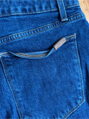 Joe’s Jeans Women’s Bella Two Tone Blue Navy Denim Mini Skirt High Rise Size 30 thumbnail 7