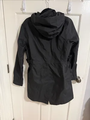 The North Face Black Women's Hooded Rain Coat thumbnail 4