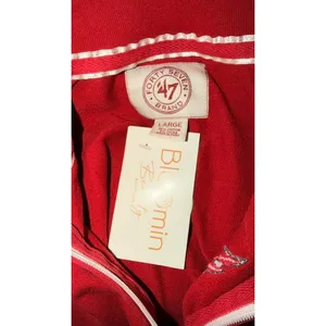’47 Brand Washington Capitals Women’s Full Zip Jacket Red Large NHL thumbnail 6