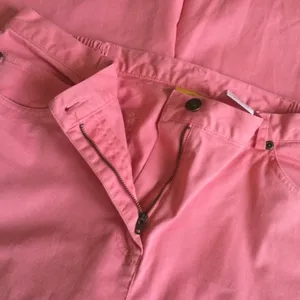 Colored Jeans Stretch High Rise Salmon Pink - Sz 12 thumbnail 9