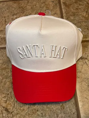 NWT Altar’d State x KenzKustomz Red Vintage Trucker Santa Hat OS thumbnail 1