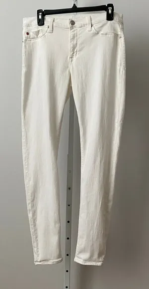 Hudson‎ Cotton Lyocell Coastal Clean Academia Skinny Denim Jeans 30 White thumbnail 1