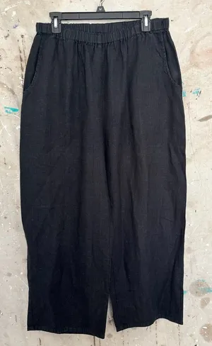 Flax Wide Leg Linen Pants thumbnail 1
