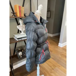 Hunter Original A Line Puffer Jacket Blue Womens Size Medium thumbnail 10