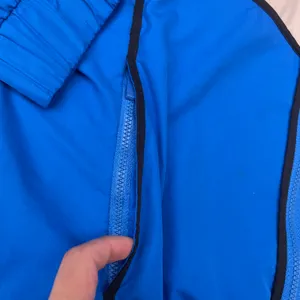 Blue Pink Colorblock Zip Up Windbreaker Hoodie Jacket thumbnail 7