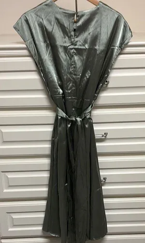 Cupshe Green Maxi Wrap Dress thumbnail 6