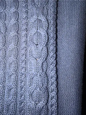 ⁠L.L. Bean 100% Cotton Cable Knit Long Button Front Cardigan Sweater Navy M REG⁠ thumbnail 8