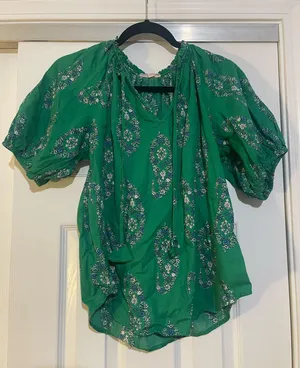 Knox Rose Green Blouse  thumbnail 1