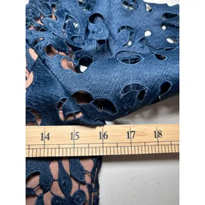 Alexia Admor NWT Navy Lace Off Shoulder Dress 10 Bell Sleeve Cocktail thumbnail 7