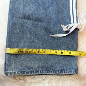 Edikted Ribbon Washed Low Rise Baggy Jeans Size XL thumbnail 12