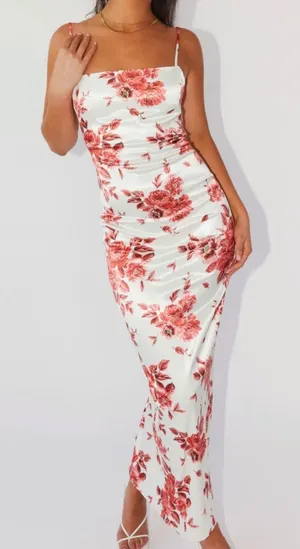 Peppermayo Catalina Muse Maxi Dress - Rosa Floria 2 NWT thumbnail 1