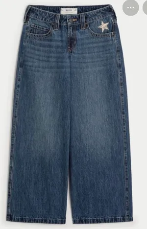 Low-Rise Hollister Jeans Wide-Leg thumbnail 5
