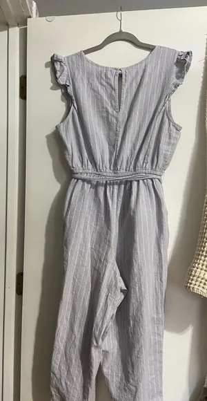 Old Navy Blue and white strip Jumpsuit thumbnail 3