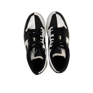Jordan Shoes Nike Air Jordan 1 Low Split White Black Sneakers Size Women's 6.5 thumbnail 5
