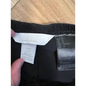 HM Sm/Med Mama Maternity Black Over Belly Leggings‎ Pants Minimal Basic Casual thumbnail 2