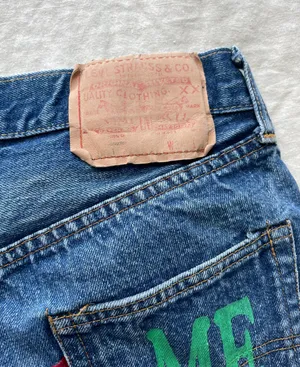 Levi's 501 XX Spank Me Denim Jean Shorts thumbnail 6