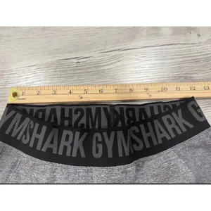 Gymshark Seamless Leggings Gray High Waisted Sculpting Workout Size L Activewear thumbnail 6
