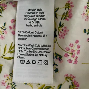 J.Crew Tie-Sleeve Button-Front Cotton Poplin Blouse Meadow Floral Cottagecore M thumbnail 11