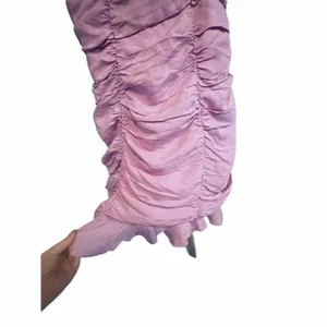 ASTR Women's Lavender Pink Aiko Ruched Mini Dress Size Large thumbnail 5