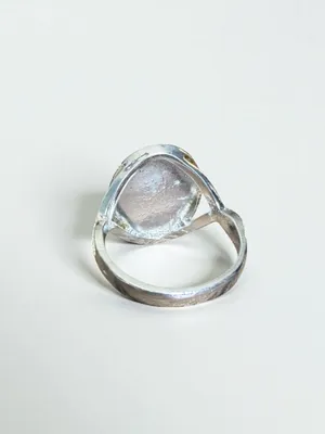 Lighthouse 2 Tone Ring Blue Size 6.5 thumbnail 3