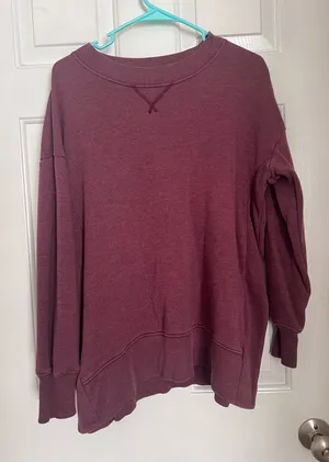 Aerie Oversized Sweatshirt Crewneck thumbnail 1