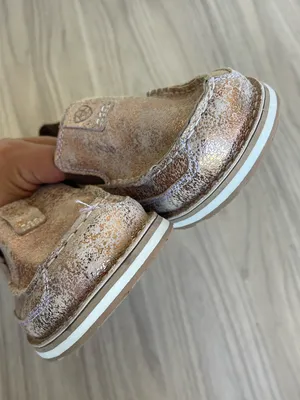 Ariat Tan Leather Slip-On Shoe thumbnail 6