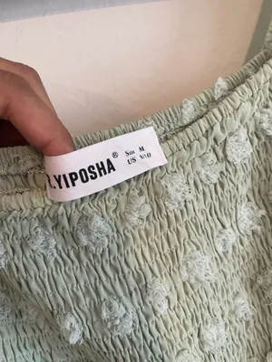 Summer boho Dress Green Size M thumbnail 3