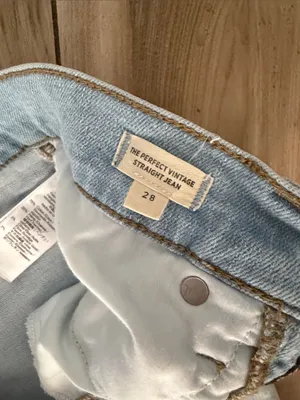 Madewell The Perfect Vintage Straight Jean thumbnail 3