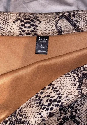 SheIn Snake Skin Skirt thumbnail 2