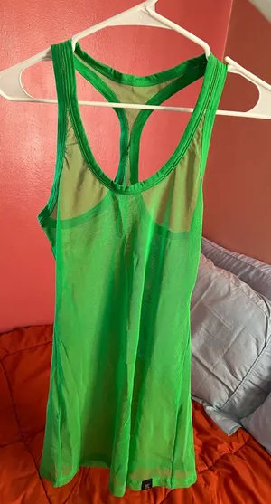 Savage X Fenty Mesh Green Coverup thumbnail 1