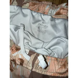 Nike Dri-fit Women's M Medium‎ leaf brown tempo lined running athletic shorts thumbnail 2
