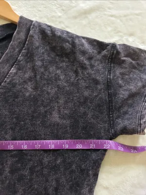 Zenana Black Mineral Wash V-Neck Jumpsuit thumbnail 6