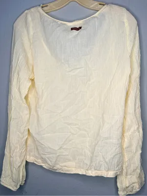 Hard Tail Forever Yellow Cotton Top nwot Size L thumbnail 4