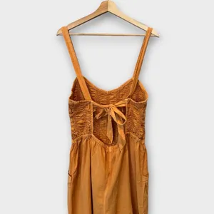 Free People Forever And Always Ruched One-piece Jumpsuit Size Medium thumbnail 9