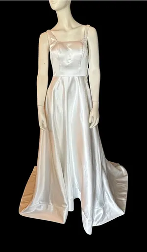 Witness of Love A-line Wedding Dress White Size 4 NWT thumbnail 1