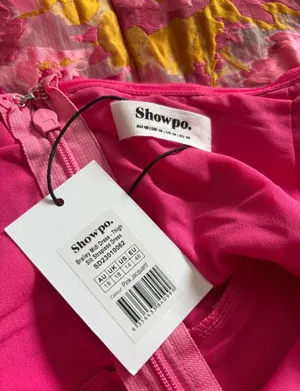 Showpo Midi Floral Dress Slit thumbnail 3