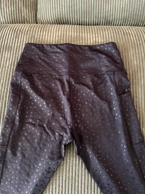 Black Leggings with Star Details thumbnail 3