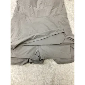 JoyLab Womens Active Dress Glazed Granite Grey Built In Bra and Shorts Large NEW thumbnail 2