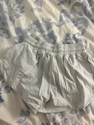 White Lululemon Hottie Hot Shorts 2.5" thumbnail 3