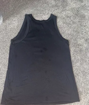 A New Day Black Ribbed Tank thumbnail 3