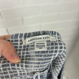 American Eagle Flowy Stripe Pull On Casual Shorts Size XL thumbnail 3