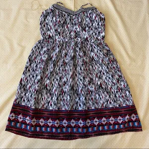 Three Pink Hearts Cream Dress thumbnail 1