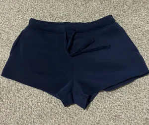 Navy blue sweat shorts Size M thumbnail 1