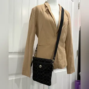 Coach Black Signature Crossbody Bag thumbnail 14
