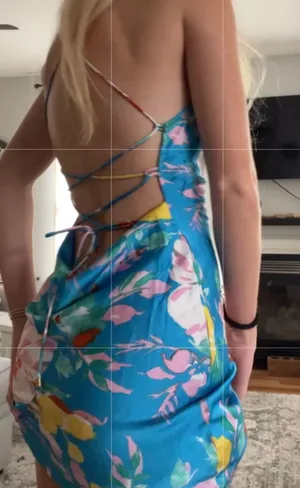 Hello Molly Blue Floral Dress thumbnail 3