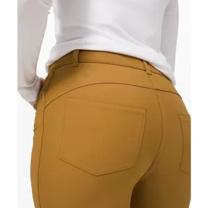 ✨Lululemon City Sleek 5 Pocket Full Length Spiced Bronze Sz 6 Pants✨ thumbnail 10