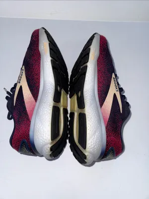Brooks Women’s Ghost Running Shoes - Black & Red thumbnail 10